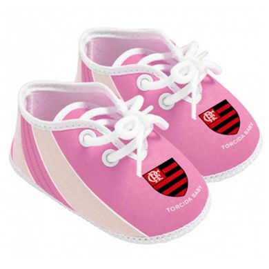Chuteira Flamengo Rosa Bebê