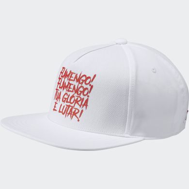 Boné Flamengo Tua Glória é Lutar Branco Adidas 2020