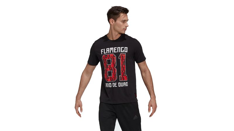 Camisa Flamengo Preta 81 Ano de Ouro Adidas 2021