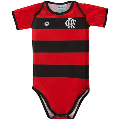 Body Flamengo Listrado Bebê Proteção UV