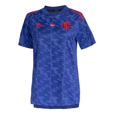 Camisa Flamengo Feminina Pride Adidas 2021