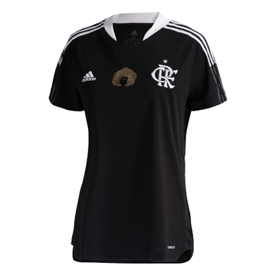 Camisa Flamengo Feminina Consciência Negra Adidas 2021