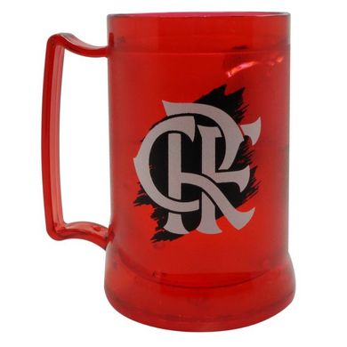 Caneca  Flamengo Gel Vermelha Sou Mengão