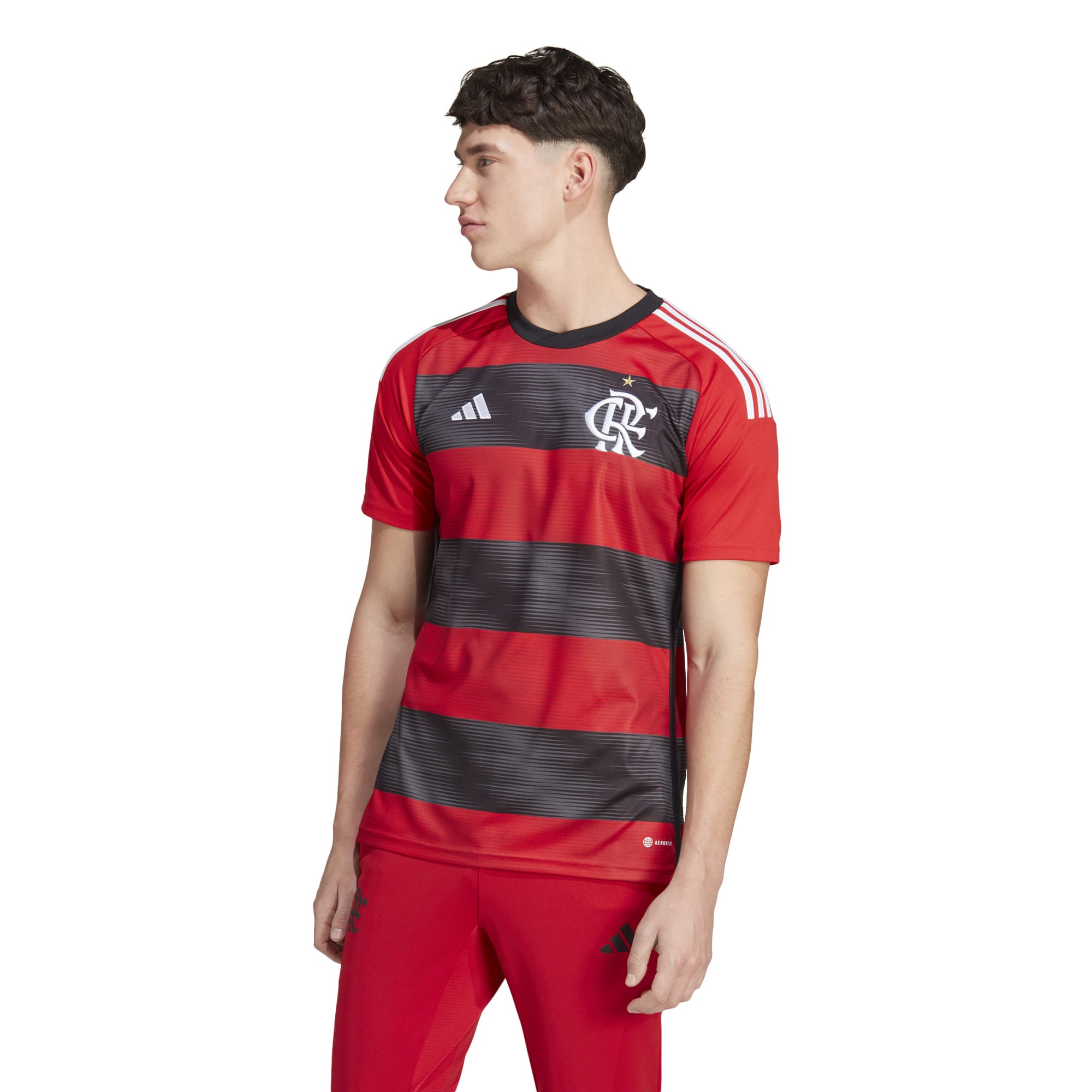 Manto Flamengo Jogo Adidas 2023