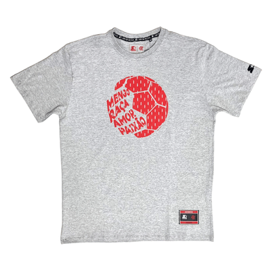 Camisa Flamengo Bola Cinza Starter