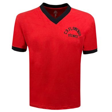 Camisa Flamengo Retrô Comissão Técnica 1970 Liga Retrô