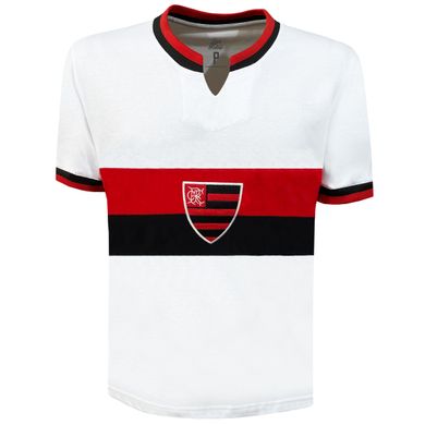 Camisa Flamengo Retrô Branca 1976 Liga Retrô