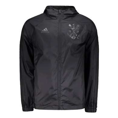 Jaqueta Flamengo Corta Vento Adidas Preto 2023