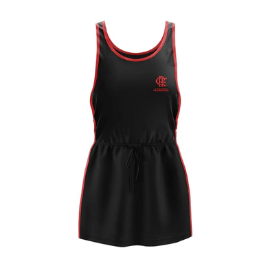 Vestido Flamengo Infantil Boxing Braziline