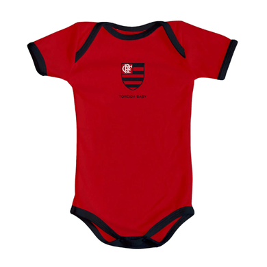 Body Flamengo Avulso Torcida Baby