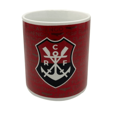 Caneca Porcelana Flamengo Remo Escritas