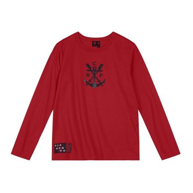 Camisa Flamengo M/L Infantil Remo Bordô Brandili