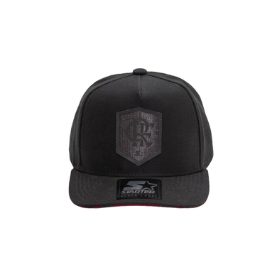 Boné Flamengo Juvenil Aba Reta Patch CRF Starter