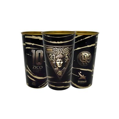 Copo Oficial Flamengo – Homenagem aos 70 anos de Zico – 550ml