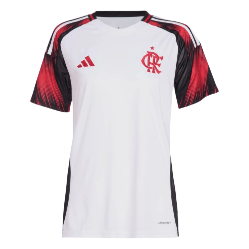 Camisa Flamengo 2019 Branca Feminina Camisa Flamengo Baby Look