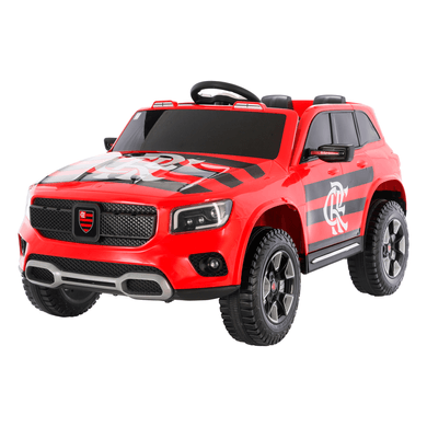 Carrinho Elétrico Vermelho Infantil Flamengo Oficial Ed. Limitada