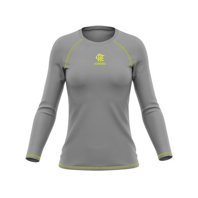 Camisa Flamengo Feminina Manga Longa Lodge Braziline