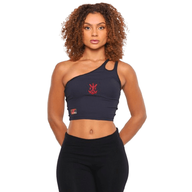 Cropped Flamengo Preto Autenticidade em Alta Starter