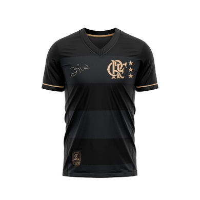 Camisa Flamengo Infantil Volta Zico Braziline