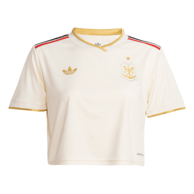 Cropped Flamengo Feminina Jogo 3 Adidas 2025