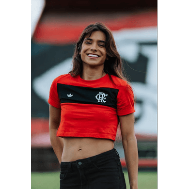 Camisa Flamengo Feminina Originals Adidas 2025