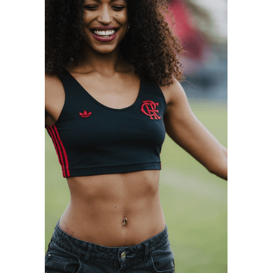 Top Flamengo Cropped Originals Adidas 2025