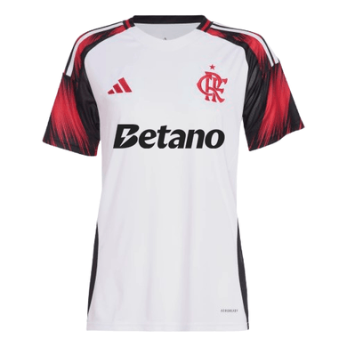Manto Flamengo Feminina Jogo 2 BETANO Adidas 2025