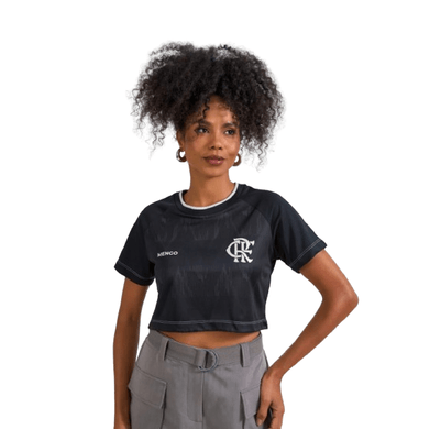 Cropped Flamengo Trama Braziline