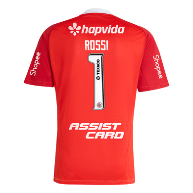 Manto Flamengo Goleiro 3 Adidas 2025 – Com Kit Patrocínio – Rossi 1