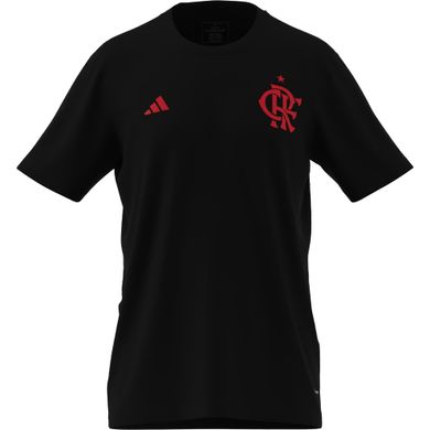 Camisa Flamengo Poliamida Preta Adidas 2025