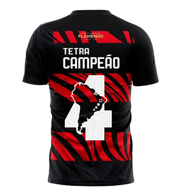 Camisa Flamengo Pherusa Edição Especial Tetra Campeão