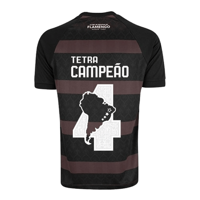 Camisa Flamengo Diamante Negro Edição Especial Tetra Campeão