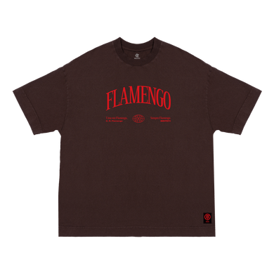 Camiseta Over box fit - Flamengo até morrer