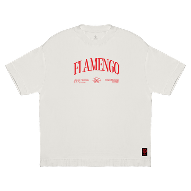 Camiseta Over box fit - Flamengo até morrer